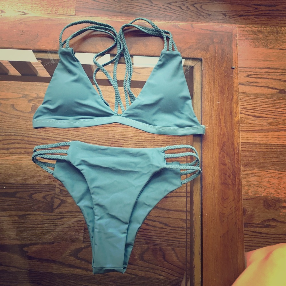 Romwe 2 piece swimsuit